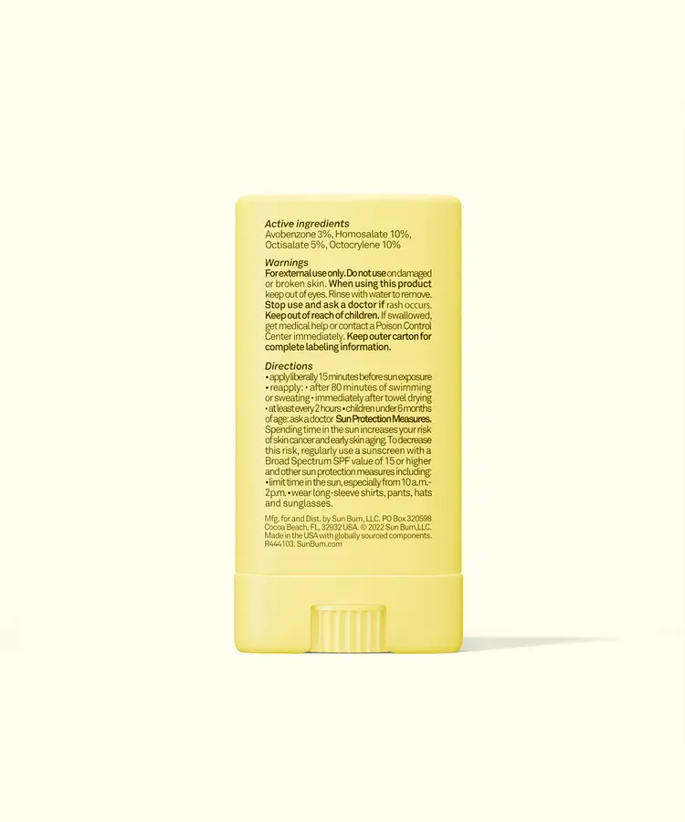 Sun Bum ENFANTS STICK SOLAIRE TRANSPARENT SPF 50 POUR LE VISAGE