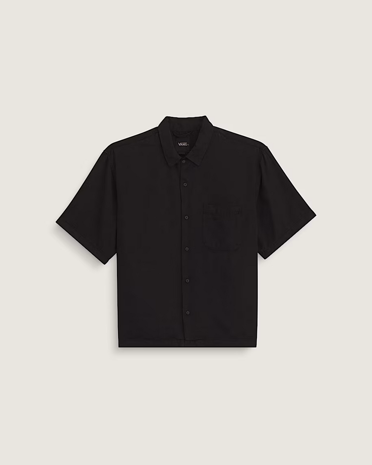 Vans MEN'S VAN DOREN TENCEL CHECK CAMP SS SHIRT