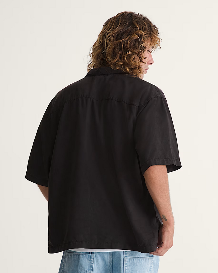 Vans HOMMES VAN DOREN TENCEL CHECK CAMP SS SHIRT