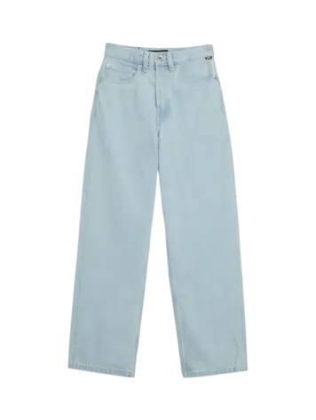 Vans JUNIOR CHECK-5 LOOSE DENIM PANTS BLUE ICE