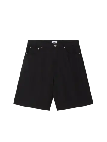 Obey MEN'S BAGGY LINEN DEVIN SHORT BLACK