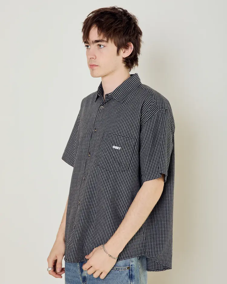 Obey HOMMES BIGWIG FRANK WOVEN SS SHIRT
