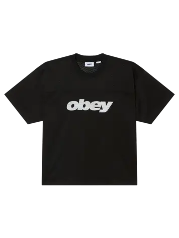 Obey HOMMES PRACTICE JERSEY BLACK