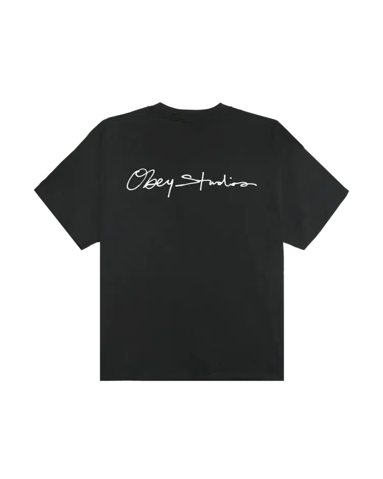 Obey HOMMES PALM HEAVYWEIGHT T-SHIRT