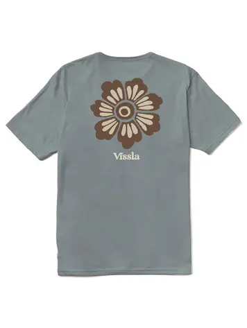 Vissla MEN'S KEANA ORGANIC TEE BLUE HAZE
