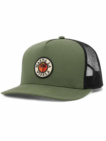 Vissla HOMMES SOLID SETS ECO TRUCKER HAT ARMY