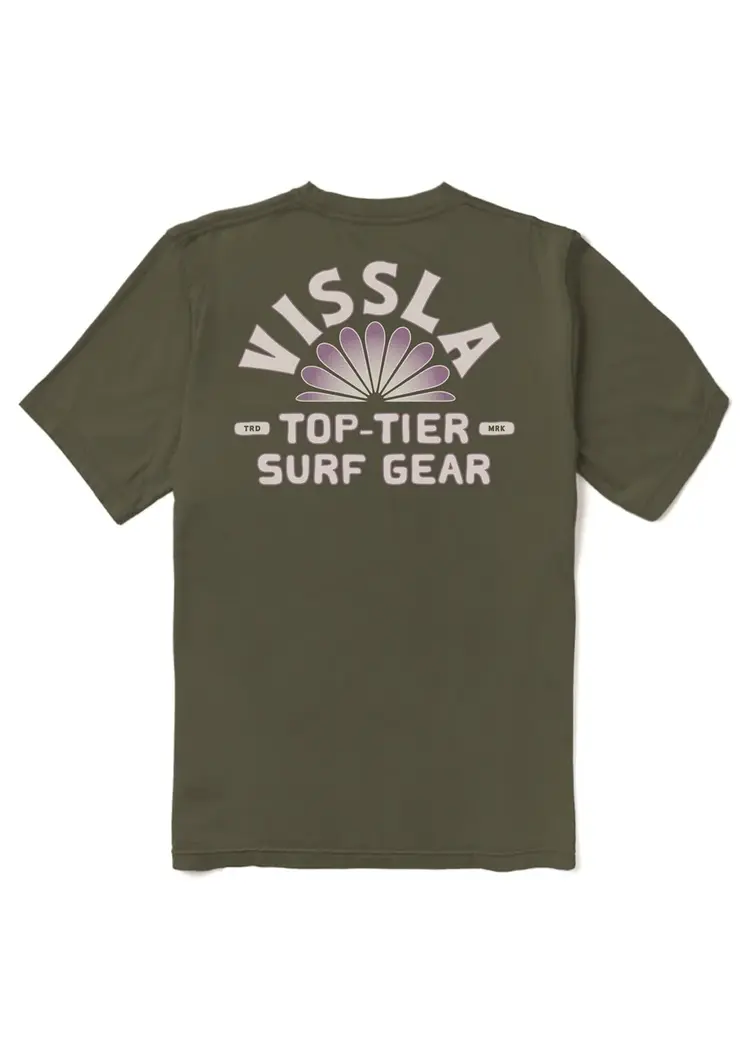 Vissla MEN'S TOP TIER ORGANIC POCKET TEE