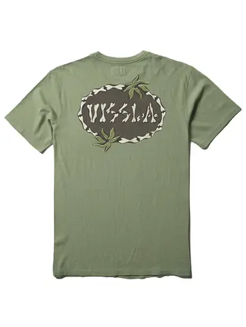 Vissla MEN'S BONE COVE SS HEAVYWEIGHT TEE SAGE