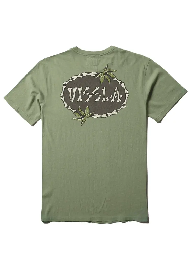 Vissla HOMMES BONE COVE SS HEAVYWEIGHT TEE