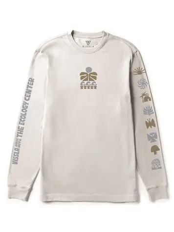 Vissla MEN'S TEC ABUNDANT LS TEE WHITE