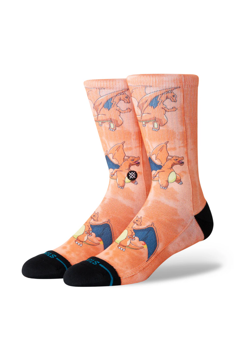 Stance HOMMES BRPA CHARIZARD CREW SOCKS