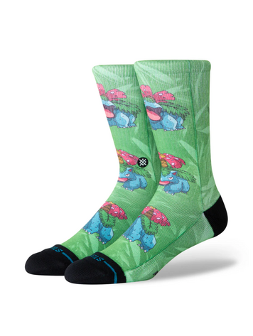Stance HOMMES BRPA VENUSAUR CREW SOCKS GREEN