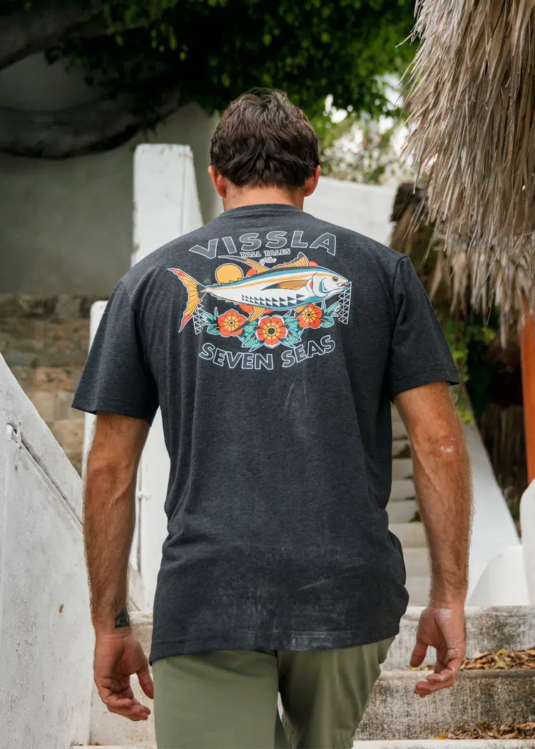 Vissla HOMMES AHI COMP LITE ECO DRIRELEASE TEE
