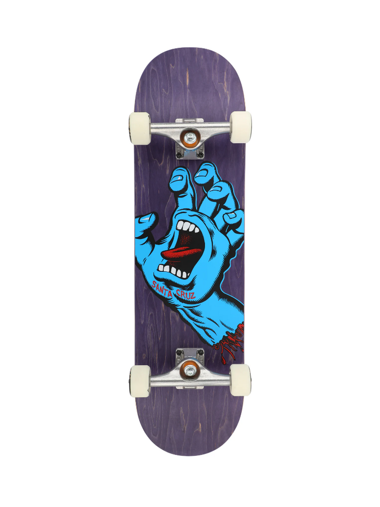 Santa Cruz SCREAMING HAND SKATEBOARD COMPLET 8.375"