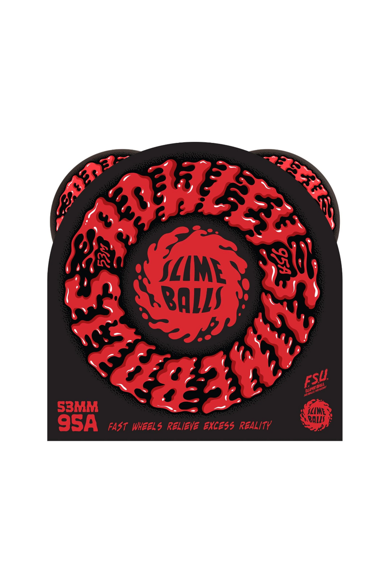 GEOFF ROWLEY VOMIT MINI 95A SKATEBOARD WHEELS BLACK 53mm