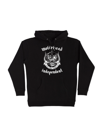 Independent trucks HOMMES MOTORHEAD WARPIG HOODIE BLACK