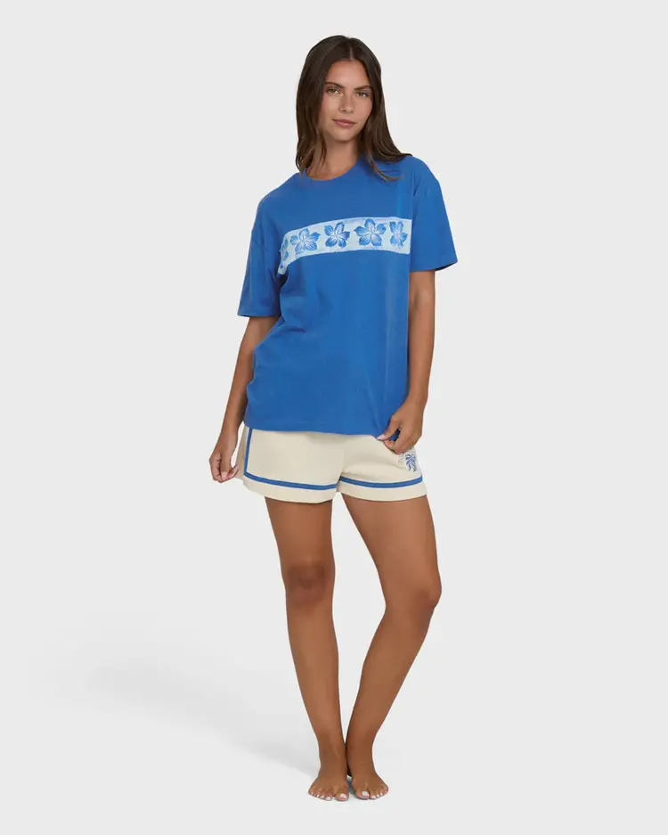 Billabong FEMMES SOMEWHERE CLOSE SHORT SLEEVE KNIT T-SHIRT