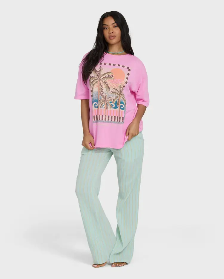 Billabong FEMMES FEEL THE HEAT SHORT SLEEVE T-SHIRT