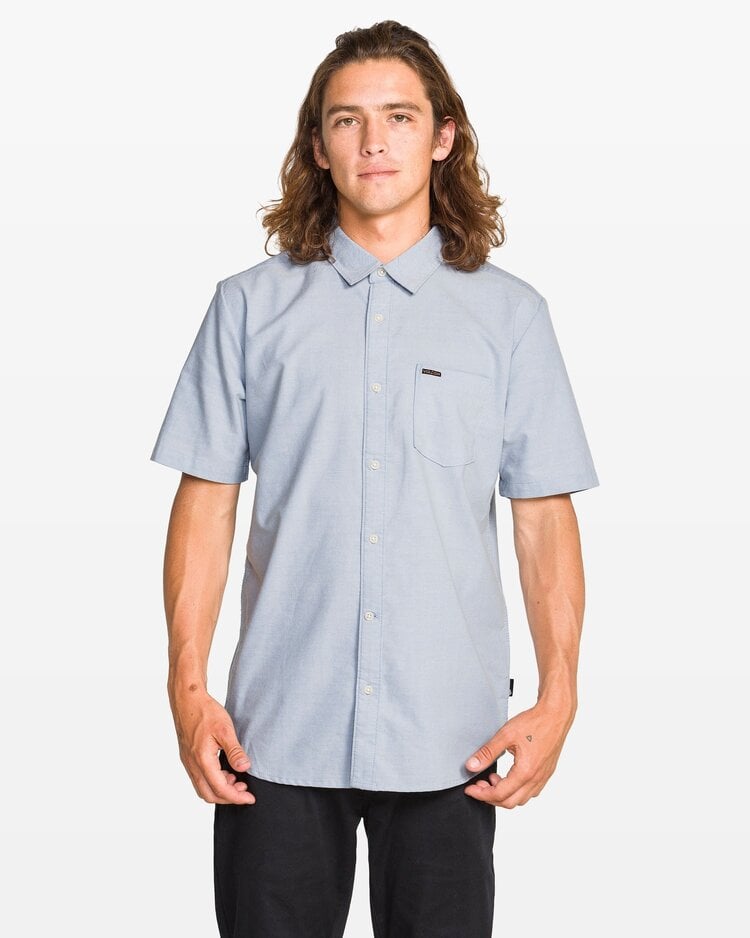 Volcom MEN'S EVERETT OXFORD II SHORT SLEEVE SHIRT