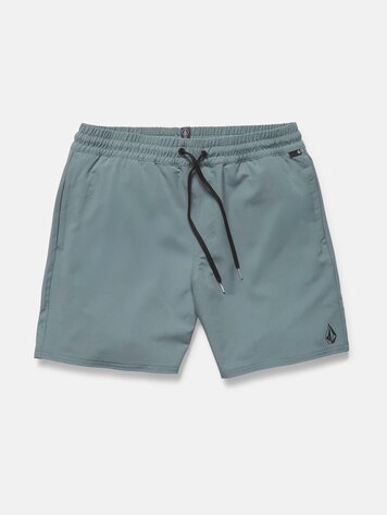 Volcom HOMMES NOMOLY ELASTIC WAIST SHORTS 18 TRADEWINDS