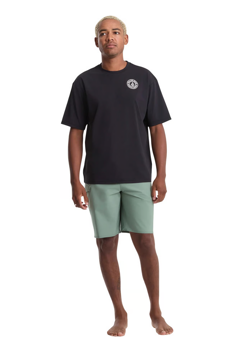 Volcom MEN'S DRAIN YOU SHORT SLEEVE RASHGUARD