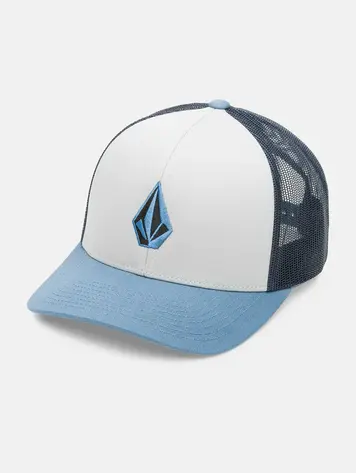 Volcom HOMMES FULL STONE CHEESE TRUCKER HAT BLUEBERRY