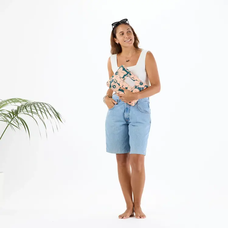 Aloha FLOR DEL MAR MID POUCH