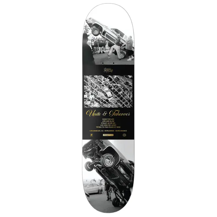 Primitive ESTEVAN ORIOL X PRIMITIVE BOUNCE BLACK DECK 8.125