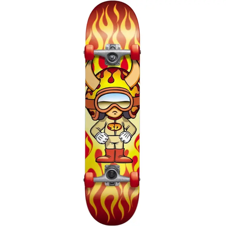Speed Demons HOT SHOT COMPLETE SKATEBOARD MULTI 7.75"