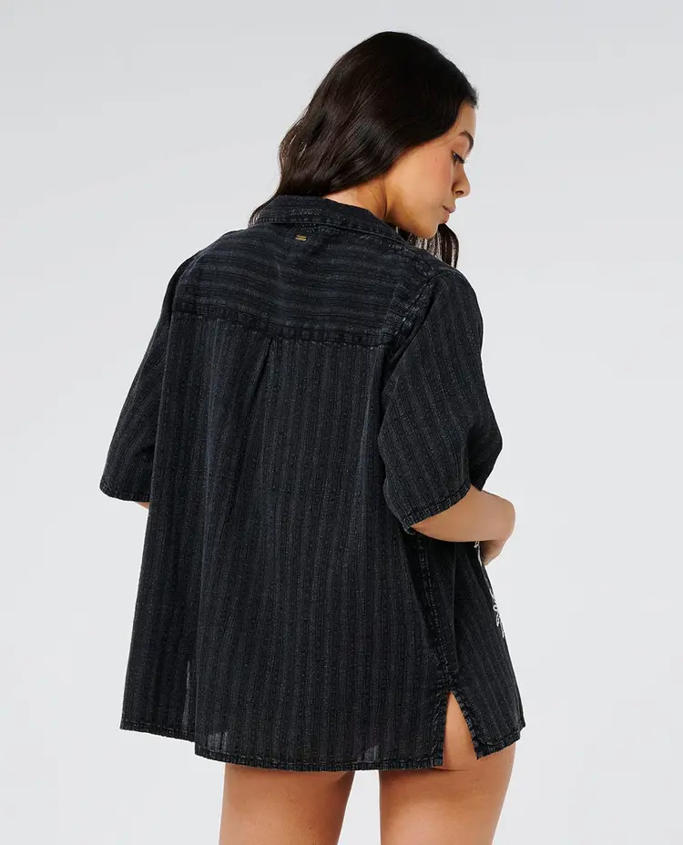 RIP CURL WOMEN'S TOPANGA EMBROIDERED SHIRT