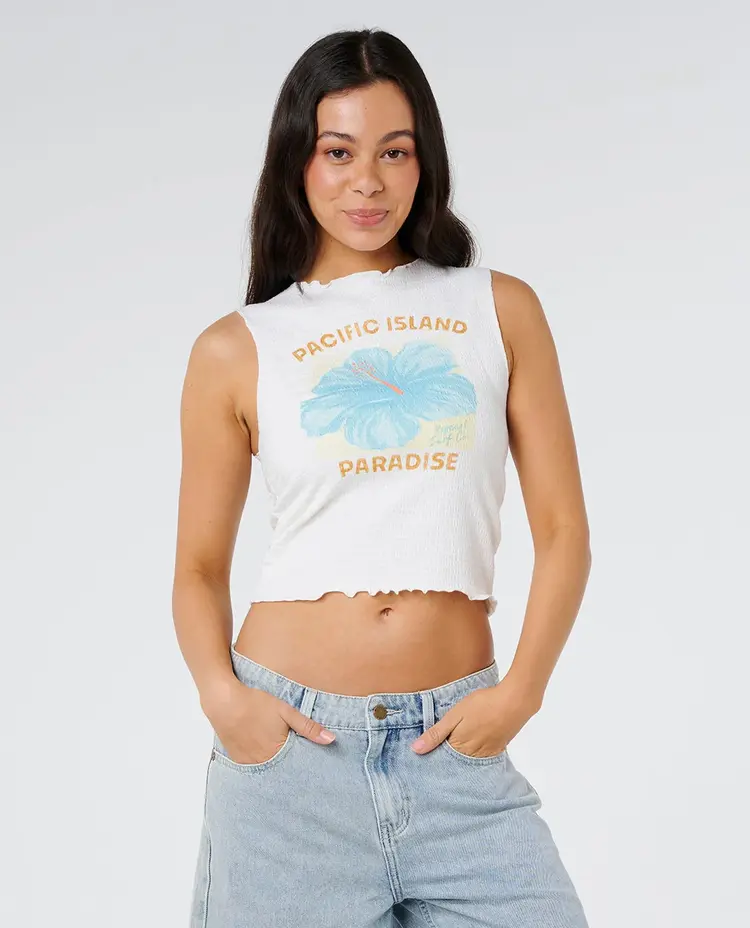 RIP CURL WOMEN'S TOPANGA CANYON SHIRRED TANK