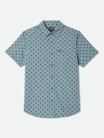 Brixton MEN'S CHARTER PRINT SHIRT MICRO STREET TILE