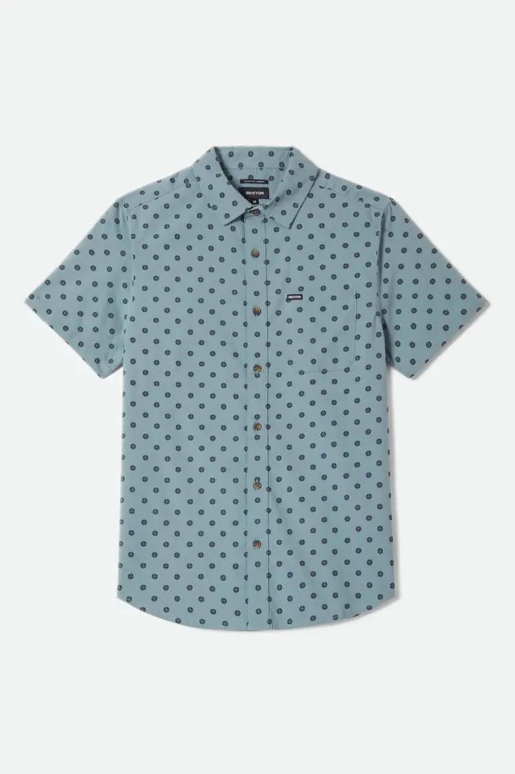 Brixton HOMMES CHARTER PRINT SHIRT