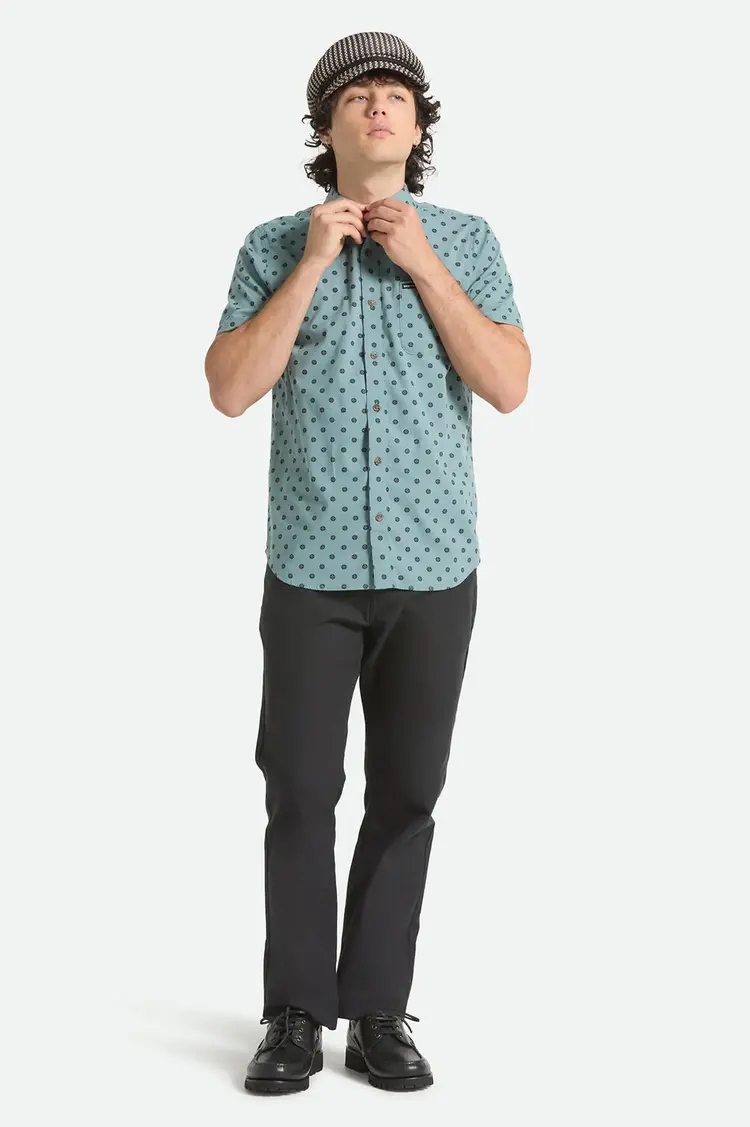 Brixton MEN'S CHARTER PRINT SHIRT