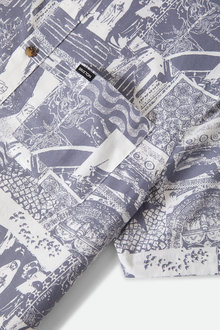 Brixton MEN'S CHARTER PRINT SHIRT