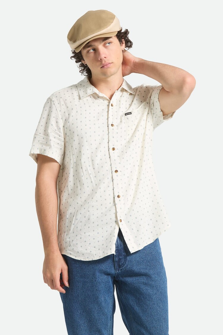 Brixton HOMMES CHARTER SLUB SHIRT
