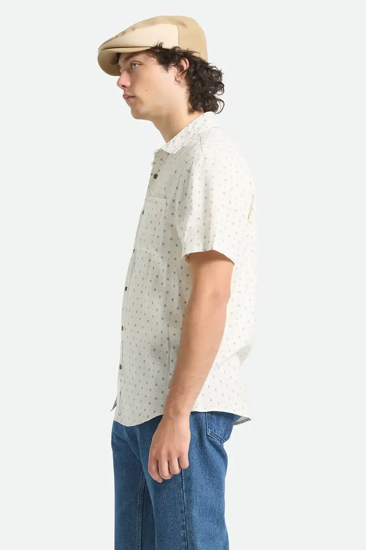 Brixton HOMMES CHARTER SLUB SHIRT