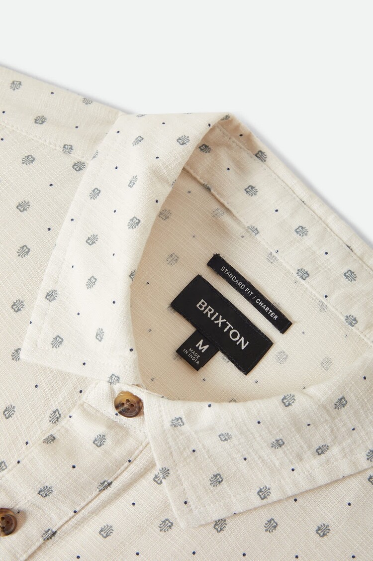 Brixton MEN'S CHARTER SLUB SHIRT