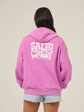 Salty crew FEMMES FREESTYLE HOODIE VIOLET