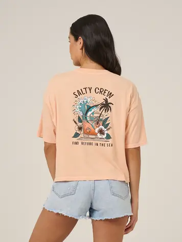 Salty crew WOMEN'S MAI TAI TAILS SKIMMER APRICOT