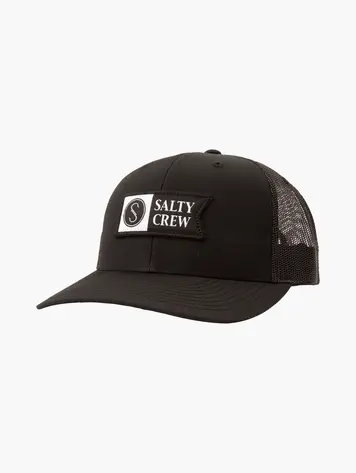 Salty crew HOMMES PINNACLE 2 RETRO TRUCKER HAT BLACK