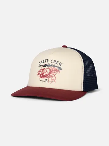 Salty crew HOMMES GOOD TIMES FOAMIE TRUCKER HAT GARNET