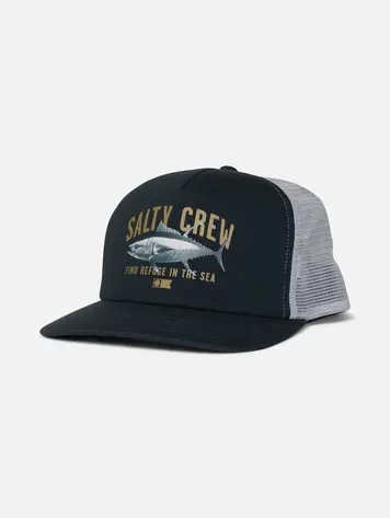 Salty crew MEN'S GOOD TIMES FOAMIE TRUCKER HAT NAVY GREY