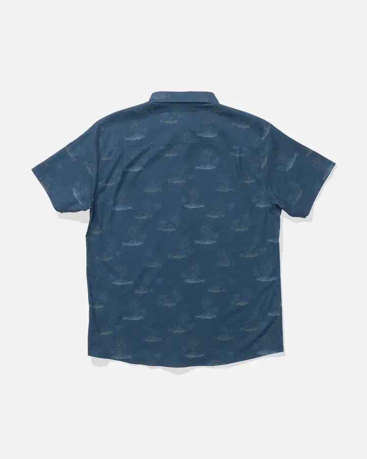 Salty crew HOMMES BREEZER PERFORATED BUTTON UP
