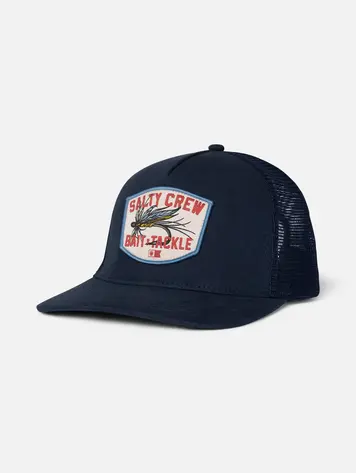Salty crew HOMMES FISHING CO TRUCKER HAT MIDNIGHT NAVY