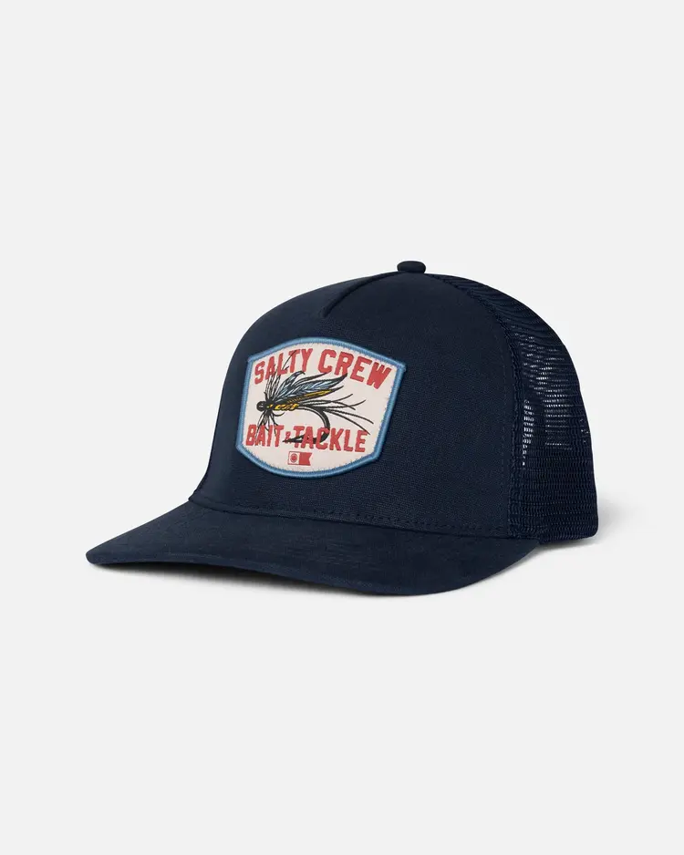 Salty crew HOMMES FISHING CO TRUCKER HAT