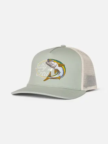 Salty crew HOMMES YELLOW TAILED TRUCKER HAT MINERAL TEAL