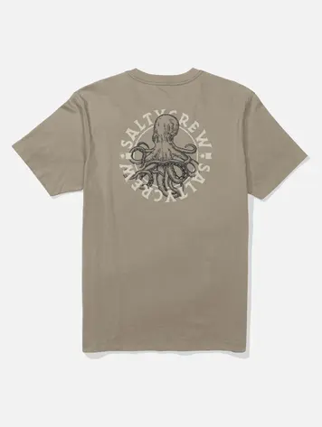 Salty crew HOMMES TENTACLES CREW TEE TWIG