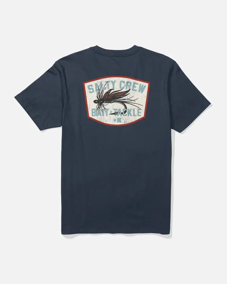 Salty crew HOMMES FISHING CO CREW TEE