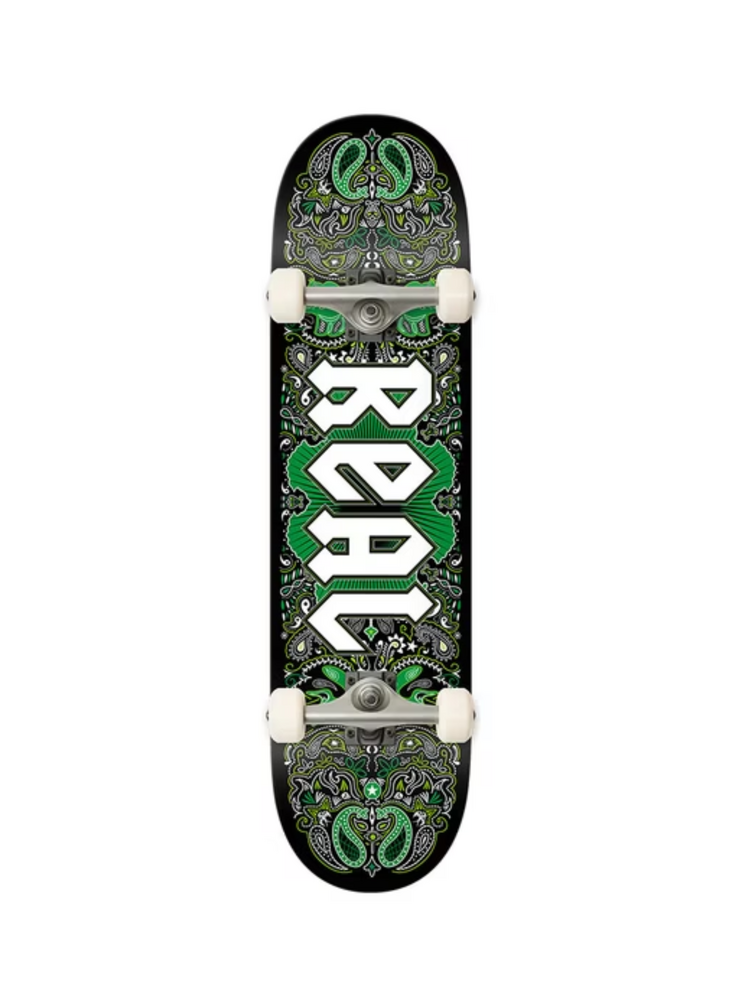 Real BANDANA COMPLETE SKATEBOARD 8.06"